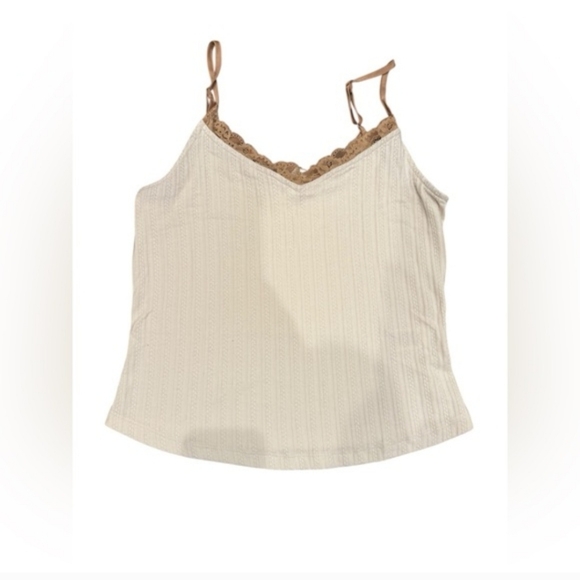 Blu Pepper Cream Cardigan and Top Set, NWT - Picture 4 of 4